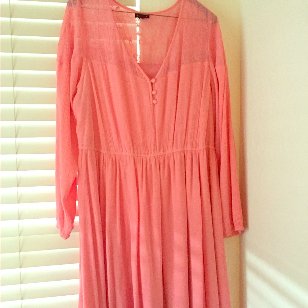 Torrid coral dress